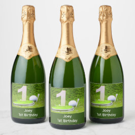 Golf 1. Geburtstag mit Nummer 1