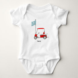 Golf 1. Geburtstagsgolfplatz Party Baby Strampler