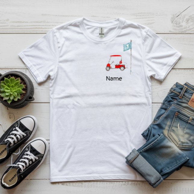 Golf 1. Geburtstagsgolfplatz Party T-Shirt (Von Creator hochgeladen)