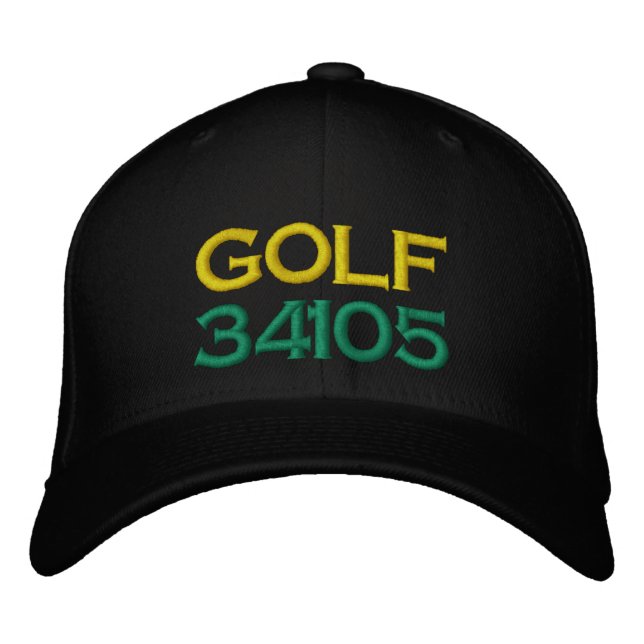 GOLF 34105 HAT NAPLES FL CAP BESTICKTE BASEBALLKAPPE (Vorderseite)