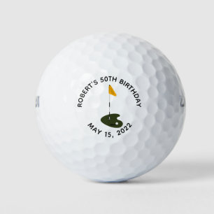 Golf 50. Geburtstag Party Golfball