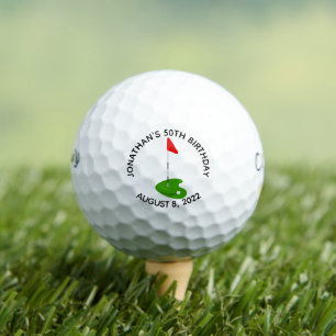 Golf 50. Geburtstagsparty Golfball