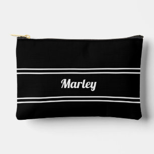 Golf Abschlag Golfer Schwarz & Weiß Modernes Zubeh Zubehörtasche