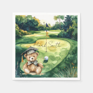 Golf-Abschluss Herzlichen Glückwunsch zum Putting  Serviette