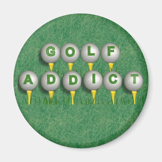 Golf Addict Magnet (Vorne)