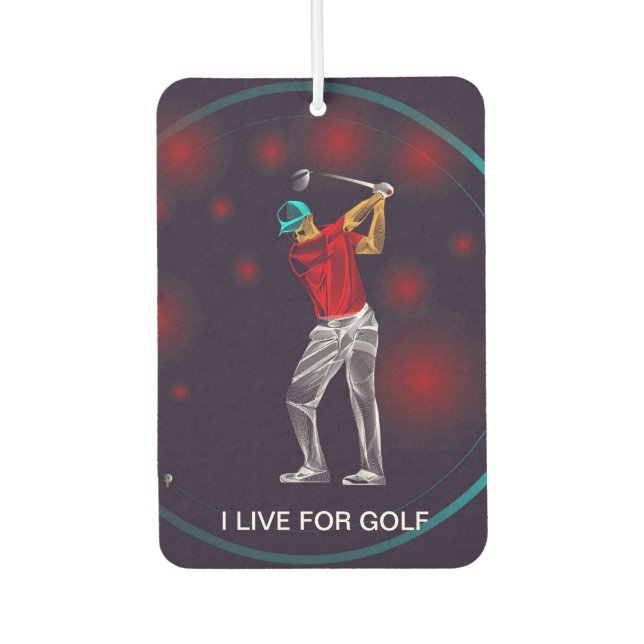 Golf Air Freshener Autolufterfrischer (Vorderseite)