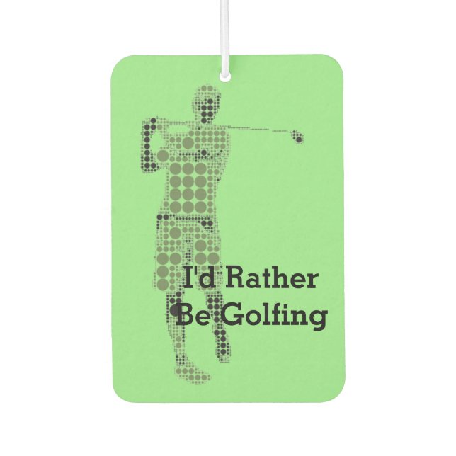 Golf Air Freshener Autolufterfrischer (Vorderseite)