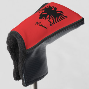 Golf Albanien & Albanische Flagge / Golf Clubs Abd Headcover