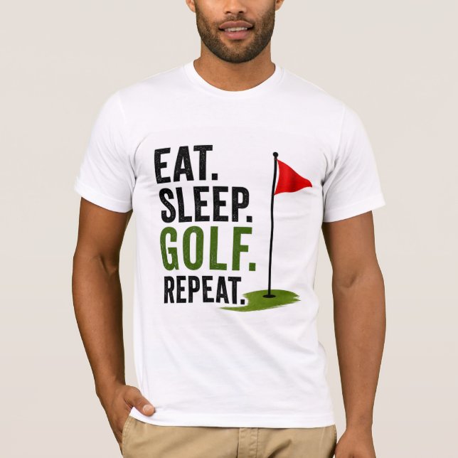 Golf Alltag T-Shirt (Vorderseite)