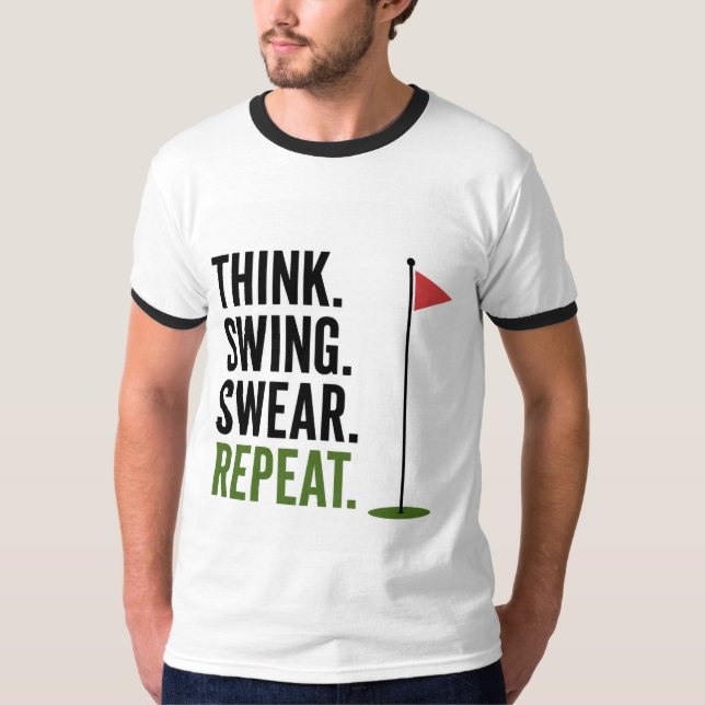 Golf Alltag T-Shirt (Vorderseite)