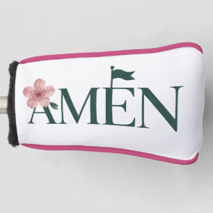 Golf Amen Pink Golfturnier Geburtstagsfeier Mädche Headcover