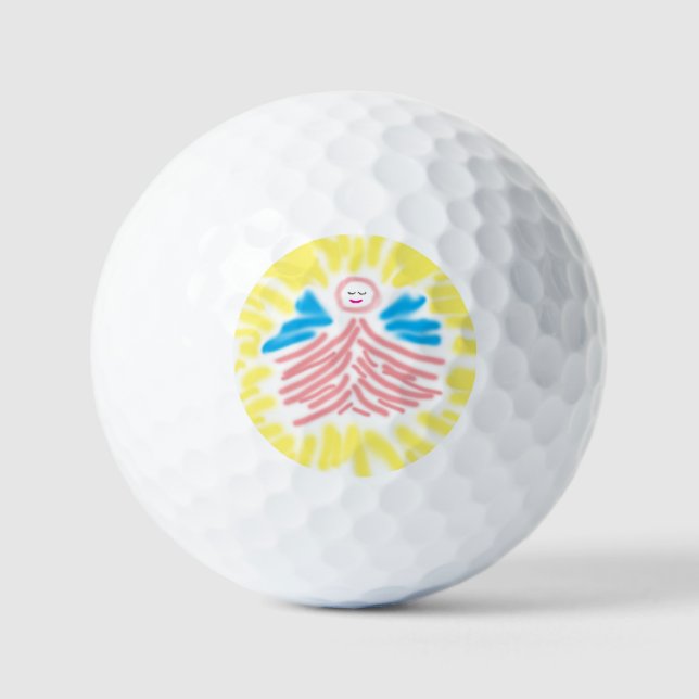 Golf Angel 3 Golfplätze Golfball (Vorderseite)