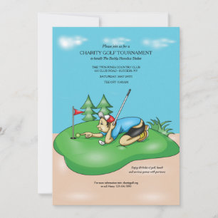 Golf Anyone Einladung