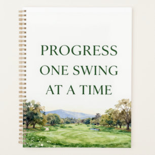 Golf-Aquarell-Hängeregister Planer