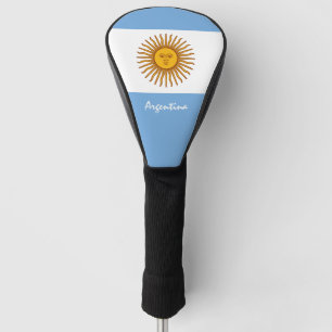 Golf Argentina Flagge /Golf Clubs Abdeckung Headcover