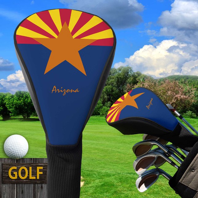 Golf Arizona & Arizona Flag / Golf Clubs Abdeckung Golf Headcover (Von Creator hochgeladen)