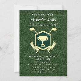 Golf-Baby-Party-Einladung Einladung