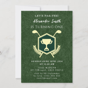 Golf-Baby-Party-Einladung Einladung