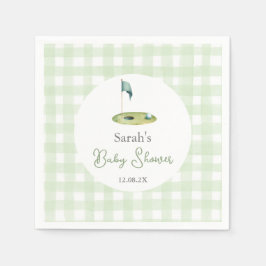 Golf Baby Shower Napkins Serviette