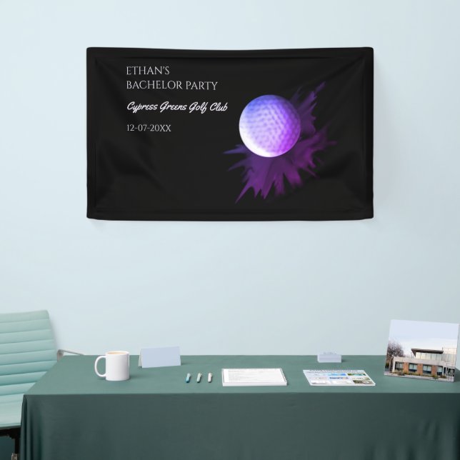 Golf Bachelor Party - Golftrip Classic Stilvoll Banner (Messeveranstaltung)