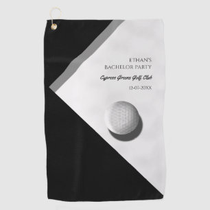 Golf Bachelor Party - Golftrip Classic Stilvoll Golfhandtuch