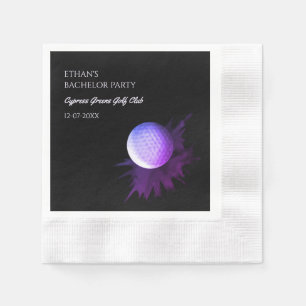 Golf Bachelor Party - Golftrip Klassischer Golfer Serviette