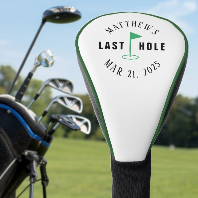 Golf Bachelor Party Letztes Loch Headcover (Golf Bachelor Party Last Hole 
)