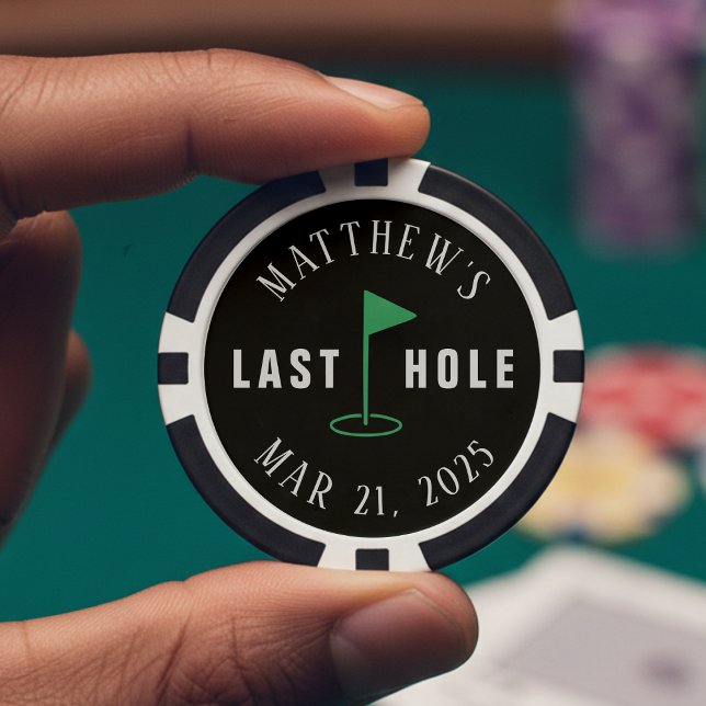 Golf Bachelor Party Letztes Loch Pokerchips (Von Creator hochgeladen)