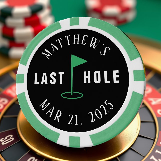 Golf Bachelor Party Letztes Loch Pokerchips (Von Creator hochgeladen)