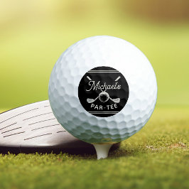 Golf Bachelor Party Letztes Swing vor dem Ring Golfball