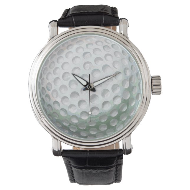 Golf Ball Armbanduhr (Vorderseite)