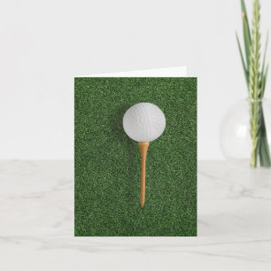 Golf Ball auf grünem Gras