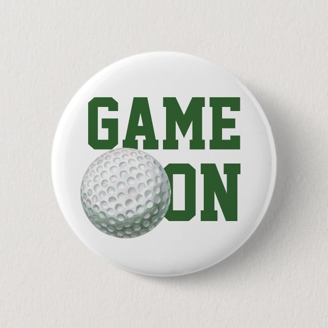Golf Ball Button (Vorderseite)