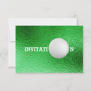 Golf Ball Custom 12,7 cm x 8,9 cm Einladungen