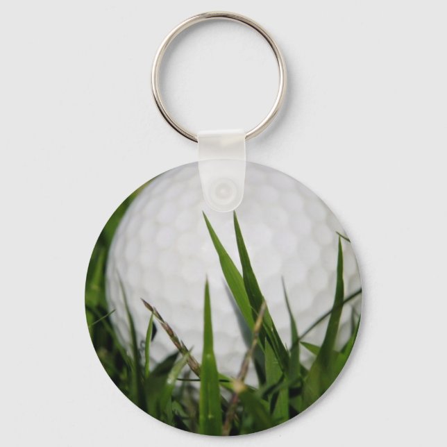 Golf Ball Design Schlüsselanhänger (Vorderseite)