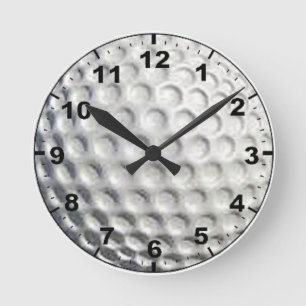 "Golf Ball"-Design-Wanduhren Runde Wanduhr