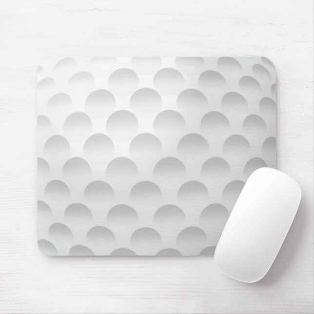 Golf Ball Dimple Design Mousepad (Mit Mouse)