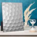 Golf Ball Dimples Fotoplatte<br><div class="desc">VIER! Dieses Bild des Golf Ball Dimples ist perfekt für jeden Golf Lover.</div>