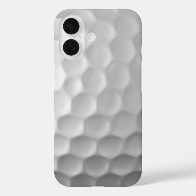 Golf Ball Dimples Muster Textur Case-Mate iPhone Hülle (Rückseite)