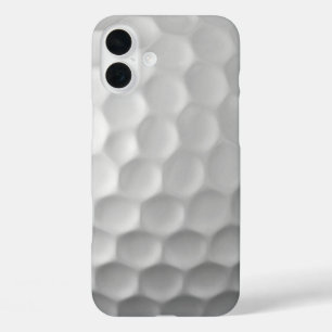 Golf Ball Dimples Muster Textur iPhone 16 Plus Hülle