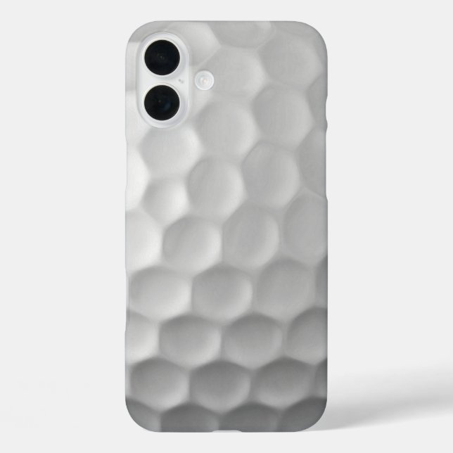 Golf Ball Dimples Muster Textur Case-Mate iPhone Hülle (Rückseite)