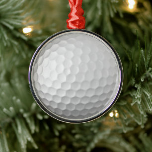 Golf Ball Dimples Ornament Aus Metall