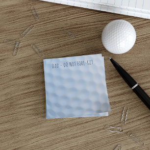 Golf Ball Dimples Personalisierte Post it Notes Post-it Klebezettel
