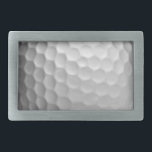 Golf Ball Dimples Rechteckige Gürtelschnalle<br><div class="desc">VIER! Dieses Bild des Golf Ball Dimples ist perfekt für jeden Golf Lover.</div>