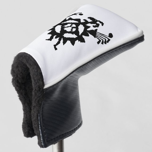 Golf Ball Eater Petroglyph Headcover (3/4 Vorderseite)