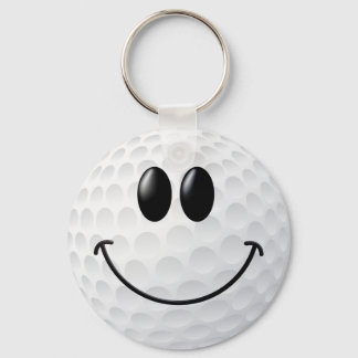 Golf Ball Face Schlüsselanhänger