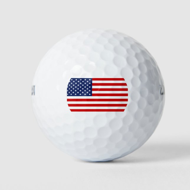 Golf Ball Flag (Vorderseite)