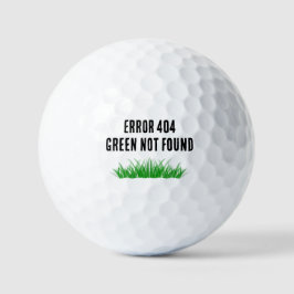 Golf Ball "Green not found" Golfer Geschenk Funny
