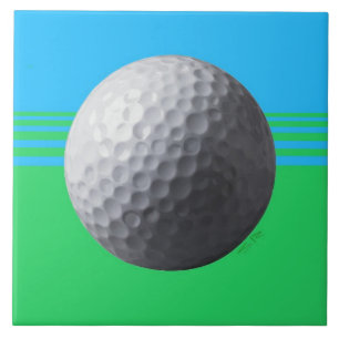 Golf Ball große Fliese
