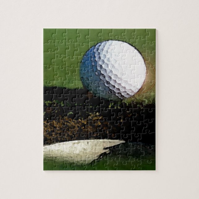 Golf Ball & Hole Puzzle (Vertikal)